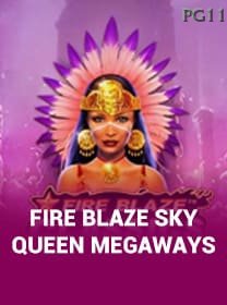 Fire Blaze Sky Queen Megaways game cover